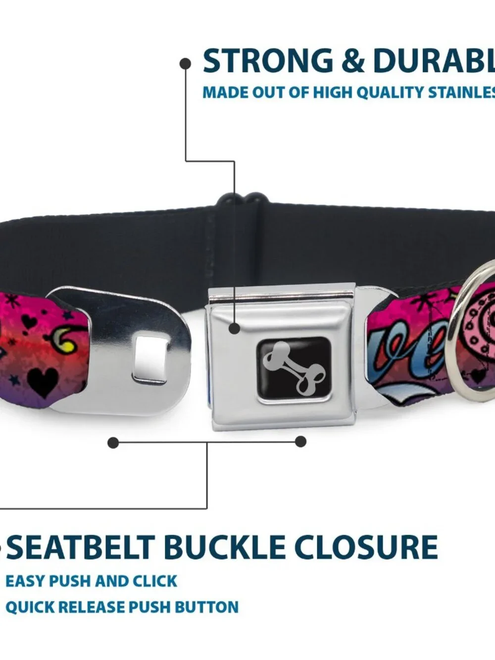 New Dog Collar 18 to 32 Inches 1.5